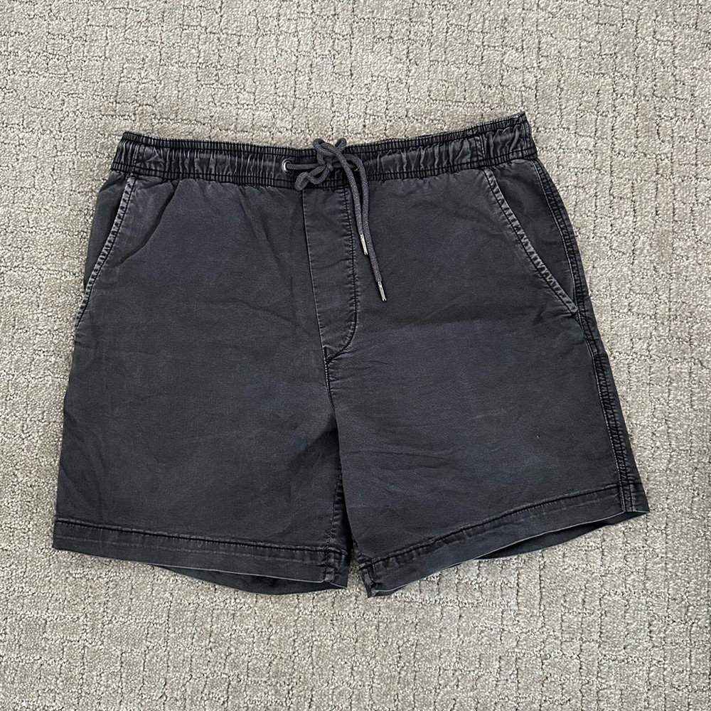 American Eagle Outfitters Black Athletic Shorts Elastic Waist